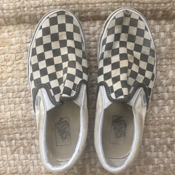 tiny checkered vans